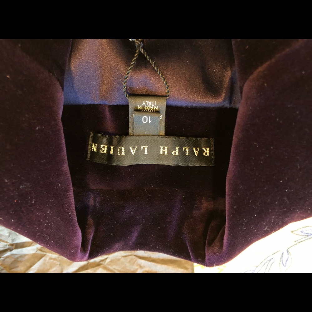 Ralph Lauren black label velvet jacket - Picture 9 of 11